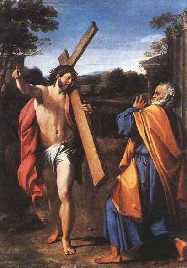 Annibale Carracci Jesus and Saint Peter France oil painting art